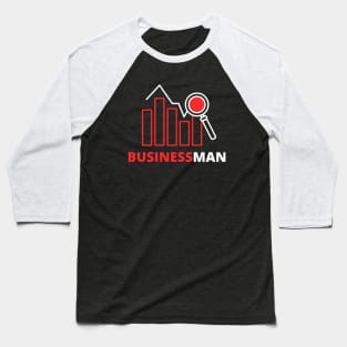 Business man Baseball T-Shirt